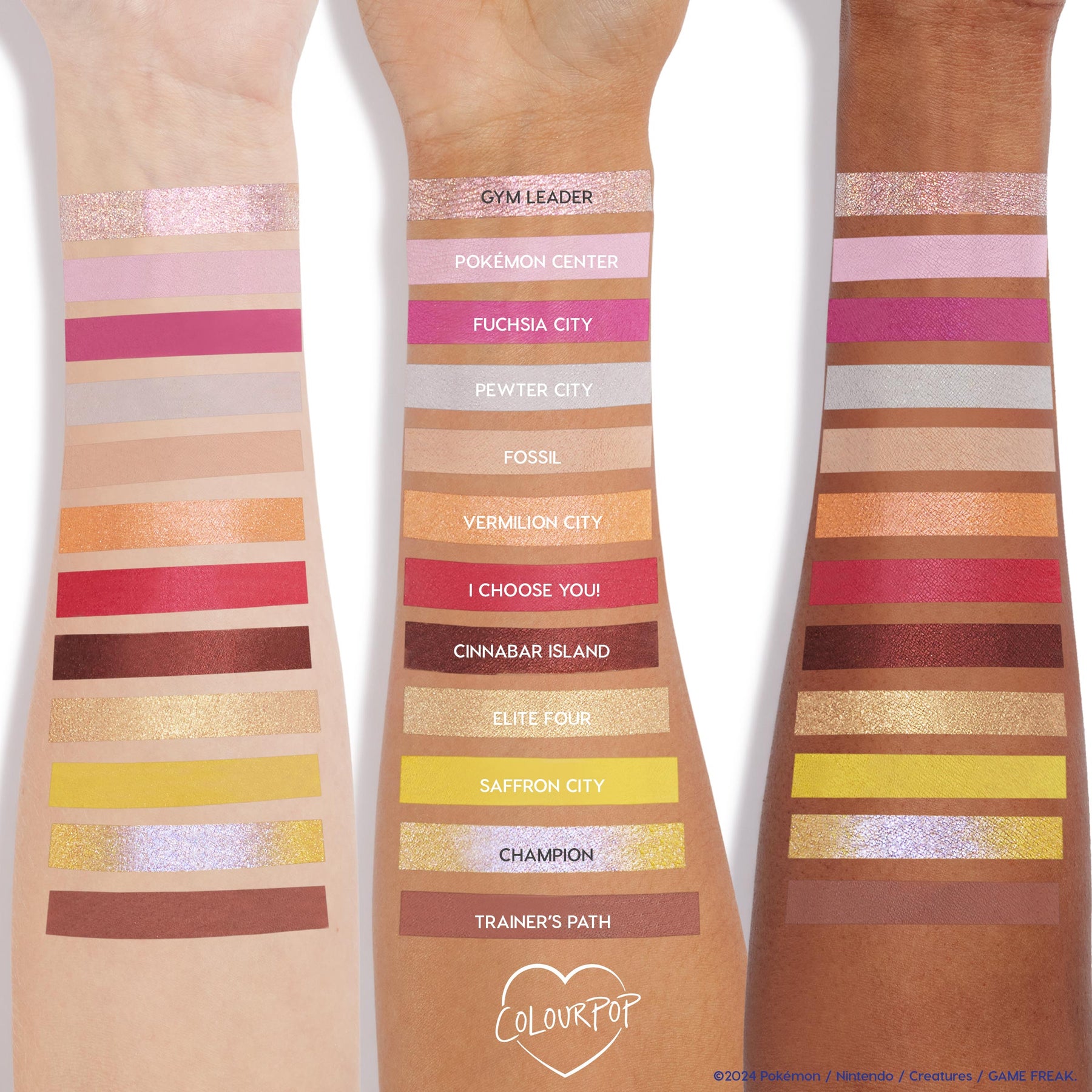 Pokémon x ColourPop Collection - Home Choice