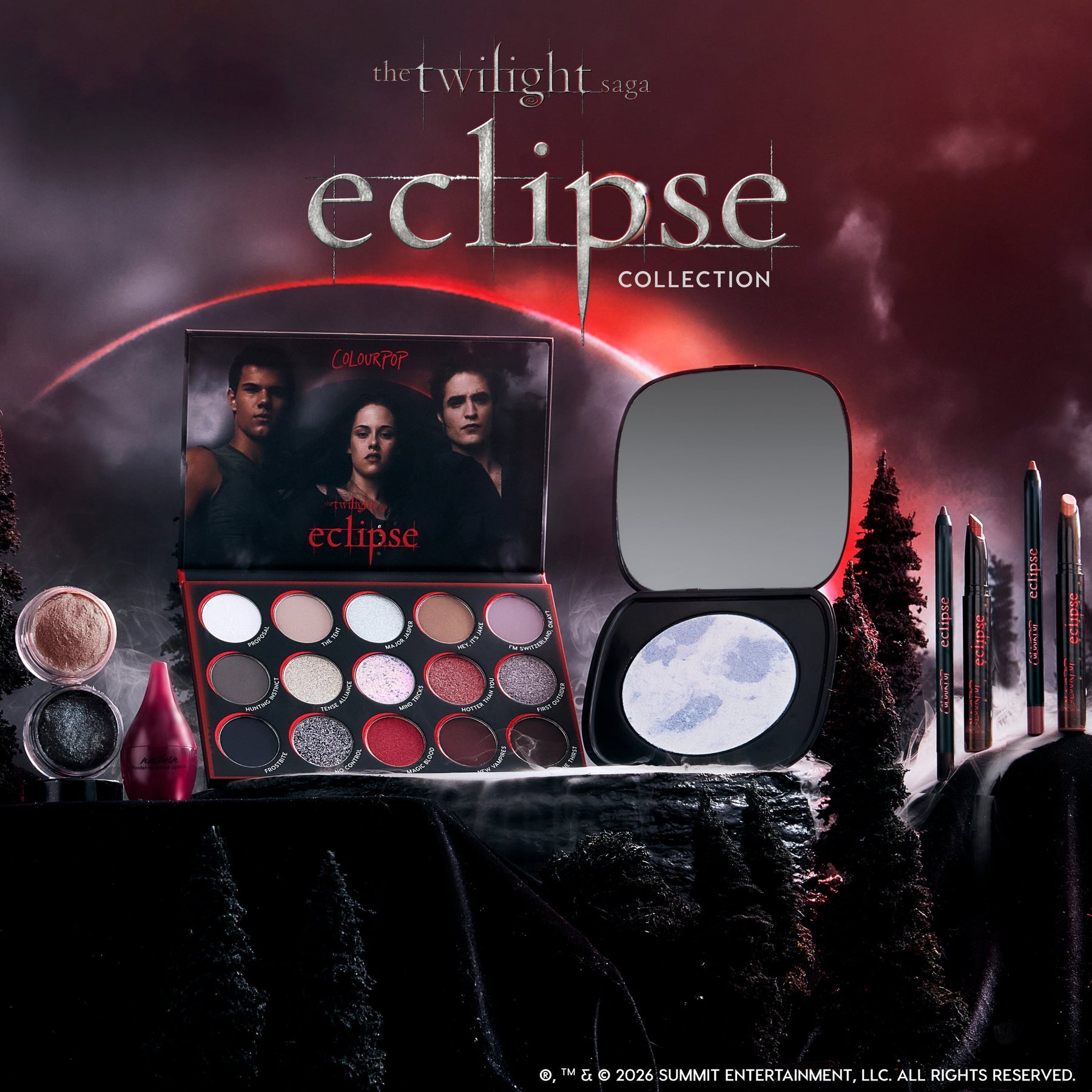 The Twilight Saga Eclipse X ColourPop - Fresh Pair